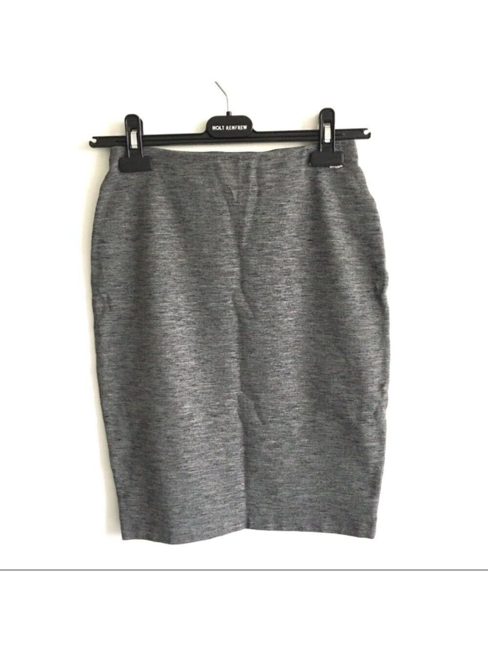 ARITZIA Talula Pencil Skirt Grey Black XS